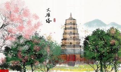 File gốc file tranh nền tường thủy mặc tổng hợp H6644 (in lụa) chi tiết cao