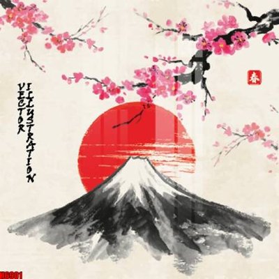 File PSD file tranh tổng hợp H6901 (nguyên gốc) chất lượng cao