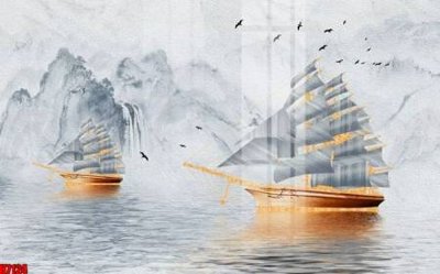 Chi tiết file tranh tráng gương File tranh gốc in tranh tường nền tổng hợp H7124 (ảnh gốc)