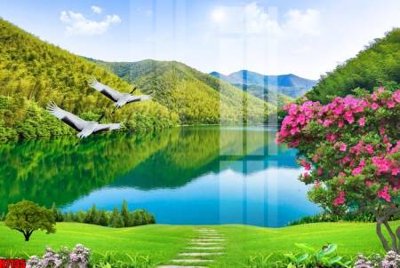 File tranh File tranh gốc in tranh tường nền tổng hợp H7135 (bản gốc) treo tường