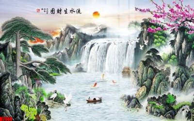 Download file File tranh gốc in tranh tường nền tổng hợp H7144 (gốc) in mica đèn LED