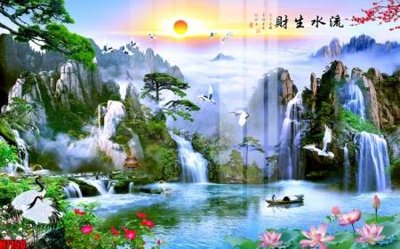 File gốc File tranh gốc in tranh tường nền tổng hợp H7150 (thiết kế) độc quyền