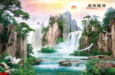 File gốc File tranh gốc in tranh tường nền tổng hợp H7195 (trang trí) cho phòng khách