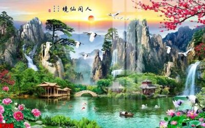 Tải file gốc File tranh gốc in tranh tường nền tổng hợp H7348 (để in lụa)