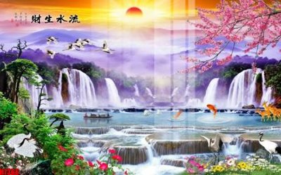 File ảnh File tranh gốc in tranh tường nền tổng hợp H7366 (gốc) in decal dán tường