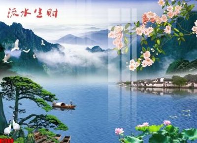 File tranh quảng cáo File tranh gốc in tranh tường nền tổng hợp H7369 (download file gốc)