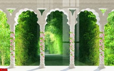 Tải file PSD File tranh gốc in tranh tường nền tổng hợp H7444 (nguyên layer) để in