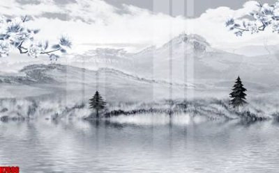 File gốc in ấn File tranh gốc tổng hợp tranh nền tường đẹp H7696 chuẩn màu CMYK