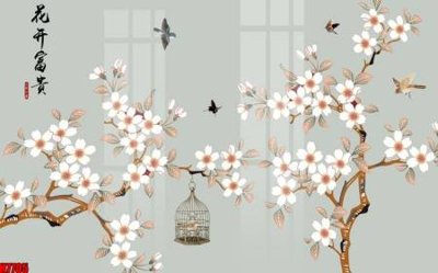 File gốc File tranh gốc tổng hợp tranh nền tường đẹp H7705 (bản quyền) cho in ấn