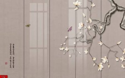 File in trần File tranh gốc tổng hợp tranh nền tường đẹp H7710 (bản gốc 3D) sống động