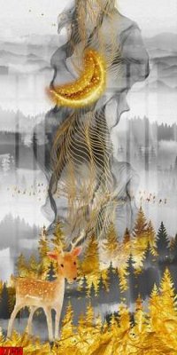 File tranh File tranh gốc tổng hợp tranh nền tường đẹp H7753 (gốc) phong cách tối giản