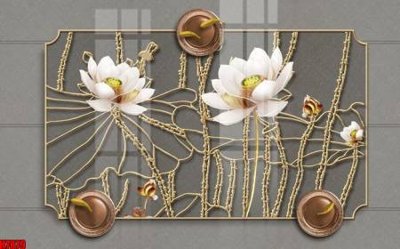 File PSD in ấn File tranh gốc tổng hợp tranh nền tường đẹp H7879 (chất lượng cao)