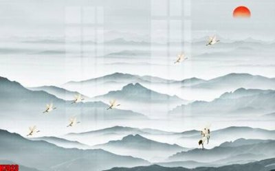 File ảnh File tranh gốc tổng hợp tranh nền tường đẹp H7923 (gốc) in quảng cáo ngoài trời