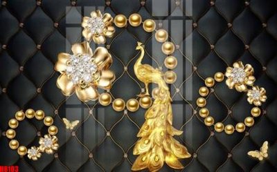 Hình ảnh file gốc in trần nhà File tranh gốc tổng hợp tranh nền tường đẹp H8103