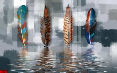 Tải file File tranh gốc tổng hợp tranh nền tường đẹp H8157 (ảnh gốc) file AI/EPS