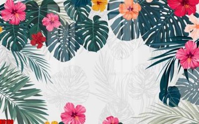 File gốc File tranh gốc tổng hợp tranh nền tường đẹp H8160 (in lụa) tranh phong thủy