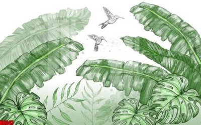 Tải file File tranh gốc tổng hợp tranh nền tường đẹp H8347 (gốc) chủ đề phong thủy