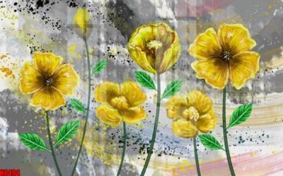 Tải file gốc in lụa File tranh gốc tổng hợp tranh nền tường đẹp H8494 siêu nét