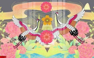 File tranh File tranh gốc tổng hợp tranh nền tường đẹp H8521 (file gốc) chủ đề phong thủy