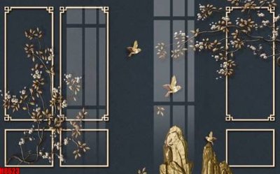 File gốc File tranh gốc tổng hợp tranh nền tường đẹp H8623 (chuẩn CMYK) cho nhà in