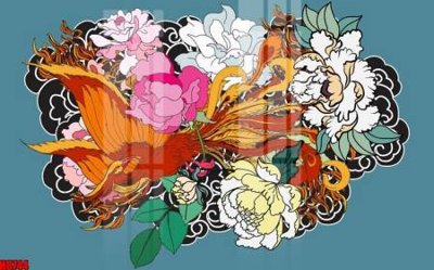 File gốc File tranh gốc tổng hợp tranh nền tường đẹp H8744 (phong cách) châu Âu