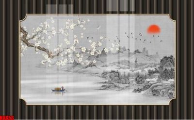 Tải file File tranh gốc tổng hợp tranh nền tường đẹp H8856 (gốc) chủ đề tâm linh