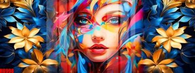 Tải file gốc File tranh gốc tổng hợp tranh nền tường đẹp H8998 (bản PSD) đầy đủ layer