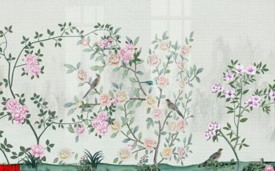 Download file gốc File tranh gốc tổng hợp tranh nền tường đẹp H9046 (in lụa) tranh 3D