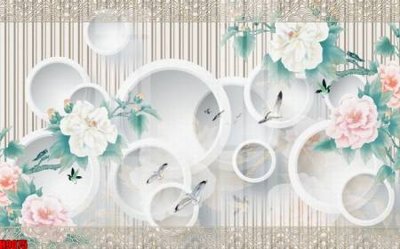 File gốc File tranh gốc tổng hợp tranh nền tường đẹp H9075 (cho in ấn) từ kho Filetranh