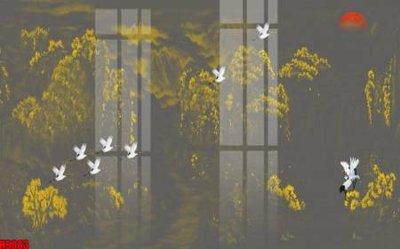 File gốc in ấn File tranh gốc tổng hợp tranh nền tường đẹp H9083 chất lượng vượt trội