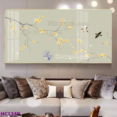 Tải về file gốc File tranh hoa và chim tối giản trung quốc HC1349 (dùng cho in quảng cáo)
