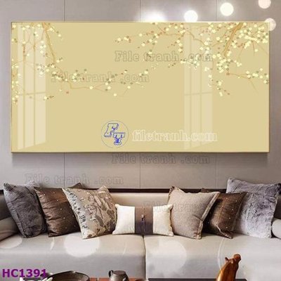 Tải file gốc File tranh hoa và chim tối giản trung quốc HC1391 (bản PSD) gốc