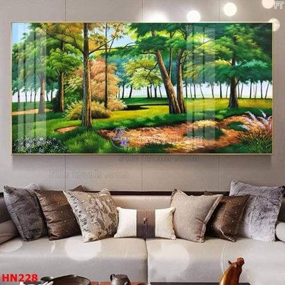 File ảnh File tranh phố cổ hà nội xưa HN228 (gốc) in standee