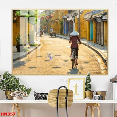 Download file gốc File tranh phố cổ hà nội xưa HN357 (in mica) logo