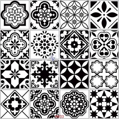 File gốc File hoa văn gạch bông HV33 (PNG) không nền chất lượng