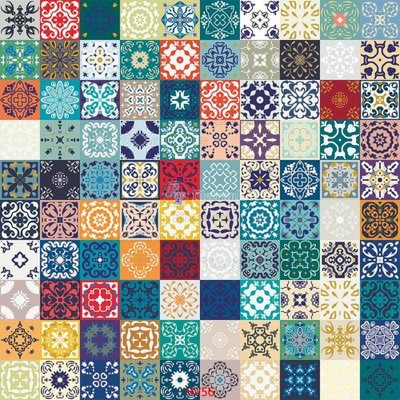 File tranh File hoa văn gạch bông HV56 (ảnh gốc) độ nét vượt trội