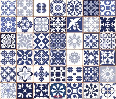 Chi tiết file tranh tráng gương File hoa văn gạch bông HV75 (ảnh gốc)