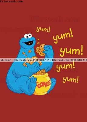 File in trần Hinh Anh Dong Vat Hoat Hinh Sesame Street 517 (bản gốc) đại dương