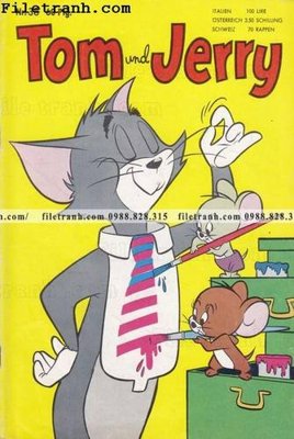 File tranh Hinh Anh Hoat Hinh Tom Va Jerry 105 (gốc) chủ đề thành phố