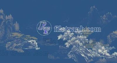 File gốc File tranh gốc tranh tường bích họa idochine trung quốc IDT104 (bản quyền) cho in ấn