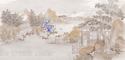 File gốc File tranh gốc tranh tường bích họa idochine trung quốc IDT115 (PNG) trong suốt (transparent)