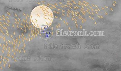 Tải file File tranh gốc tranh tường bích họa idochine trung quốc IDT175 (PSD) cho in tranh 3D