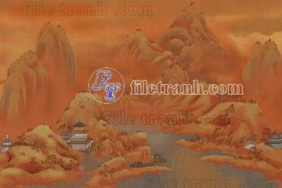 File in mica File tranh gốc tranh tường bích họa idochine trung quốc IDT191 (bản gốc) siêu trong