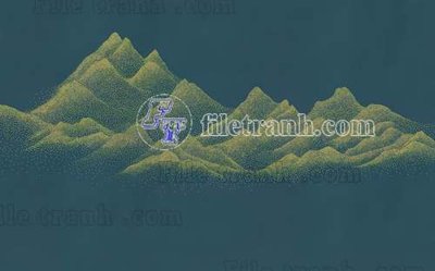 File tranh gốc File tranh gốc tranh tường bích họa idochine trung quốc IDT250 (bản đẹp) độc quyền