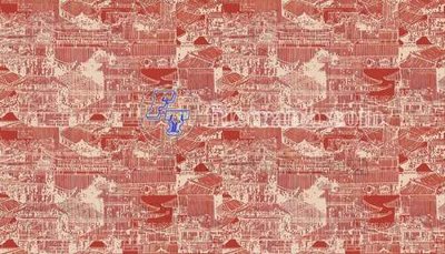 File tranh File tranh gốc tranh tường bích họa idochine trung quốc IDT251 (bản gốc) treo phòng ăn