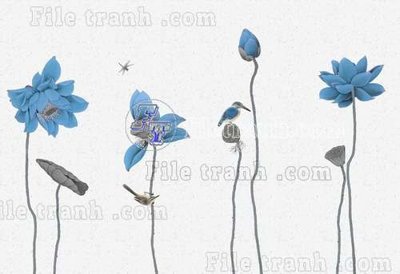 File gốc File tranh gốc tranh tường bích họa idochine trung quốc IDT354 (PNG) không nền chất lượng