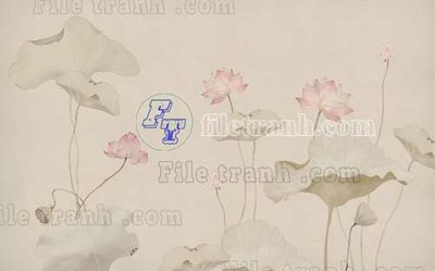 File gốc File tranh gốc tranh tường bích họa idochine trung quốc IDT395 (in lụa) tranh thuận buồm