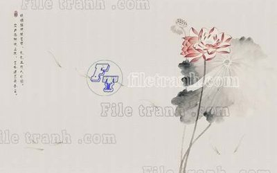 File tranh trang trí File tranh gốc tranh tường bích họa idochine trung quốc IDT398 (tải file gốc)