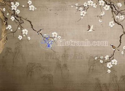 Tải file gốc File tranh gốc tranh tường bích họa idochine trung quốc IDT434 (in không vỡ ảnh)