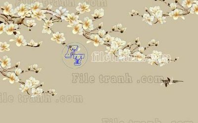 Tải file File tranh gốc tranh tường bích họa idochine trung quốc IDT447 (ảnh gốc) in gạch men